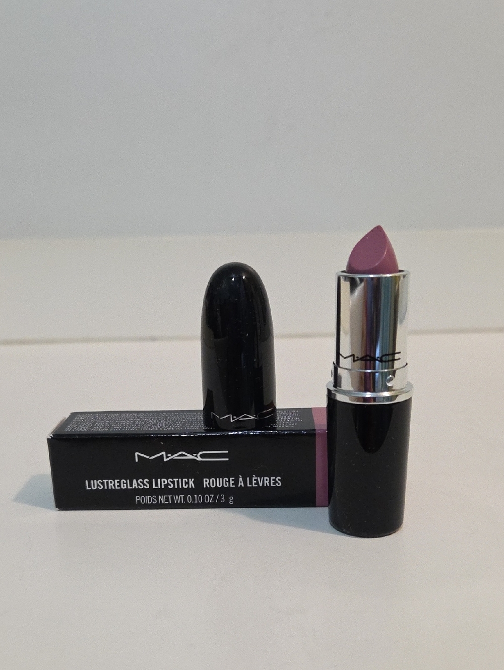 MAC Not Humble Just Bragging  Lustreglass Lipstick (Discontinued) NIB